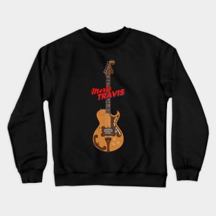 Merle Travis Bigsby Electric Guitar Crewneck Sweatshirt